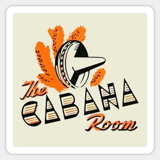 The Cabana Room --- Vintage 70s Aesthetic Sticker